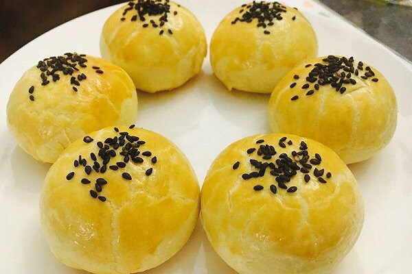 蛋黄酥的做法