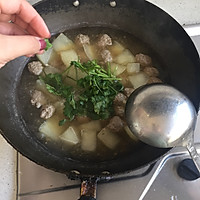 牛肉丸子冬瓜汤的做法图解7