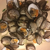 毛蚶（麻饹）拌菠菜的做法图解2