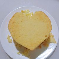 #为爱下厨 七夕橄浪漫#心形奶油蛋糕的做法图解12