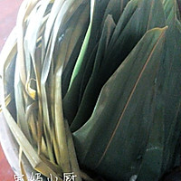 肉粽、豆香大枣粽的做法图解4