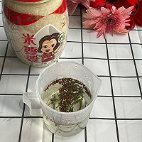 #感恩妈妈 爱与味蕾同行#米酿桂花茶的做法图解2