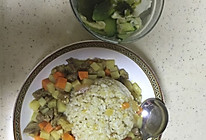 牛肉丁咖喱饭的做法