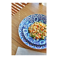 青椒西红柿家常炒玉米