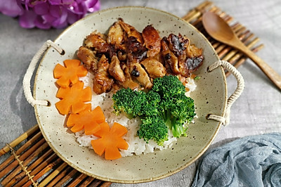 照烧鸡腿饭