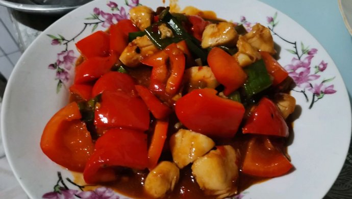 爆炒鸡丁