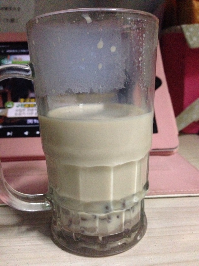 红豆奶茶