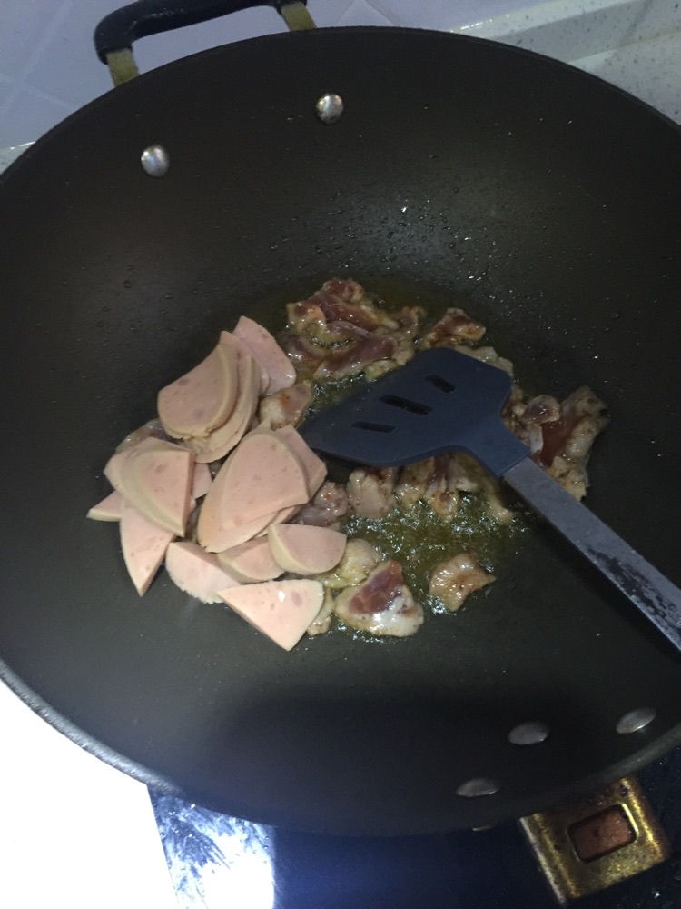 烧烤肉炒青椒的做法图解4