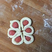 香肠花朵卷的做法图解11