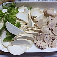 孜然炒墨鱼丸杏鲍菇的做法图解2