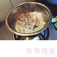 狗狗美食之冬瓜鸭肉的做法图解2