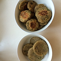 香菜玉米豆渣饼的做法图解7