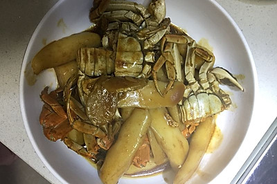 毛蟹炒年糕