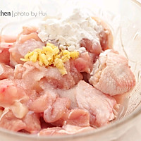 #精致一人食#快手低脂鲜菌滑鸡煲仔饭的做法图解3