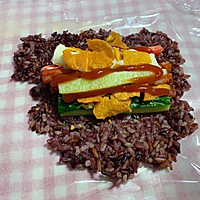 营养美味的糙米饭团紫米饭团的做法图解5