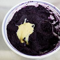 豹纹紫薯蛋糕卷的做法图解4