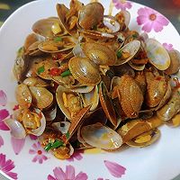 爆炒花甲的做法图解8