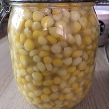 自制甜玉米罐头