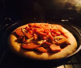 火腿pizza的做法