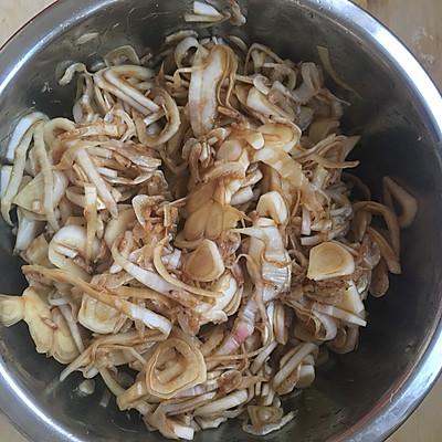 虾皮拌蒜
