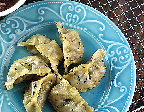 鸡蛋芹菜煎饺