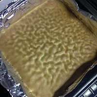 蓝莓果酱虎皮蛋糕卷的做法图解7