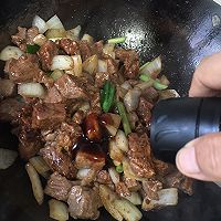 黑椒滑炒牛肉粒的做法图解11