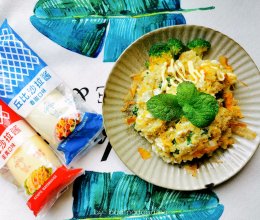 #一起土豆沙拉吧#日式秋葵海苔土豆泥沙拉的做法