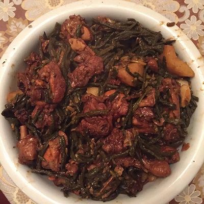 干豆角土豆焖鸡