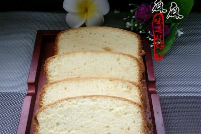 面包机版海绵蛋糕