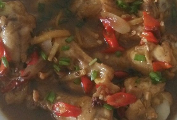 香辣鸡腿