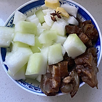 冬瓜炖牛蹄筋的做法图解1