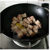 松茸烧肉的做法图解3