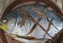 香烤金鲳鱼的做法