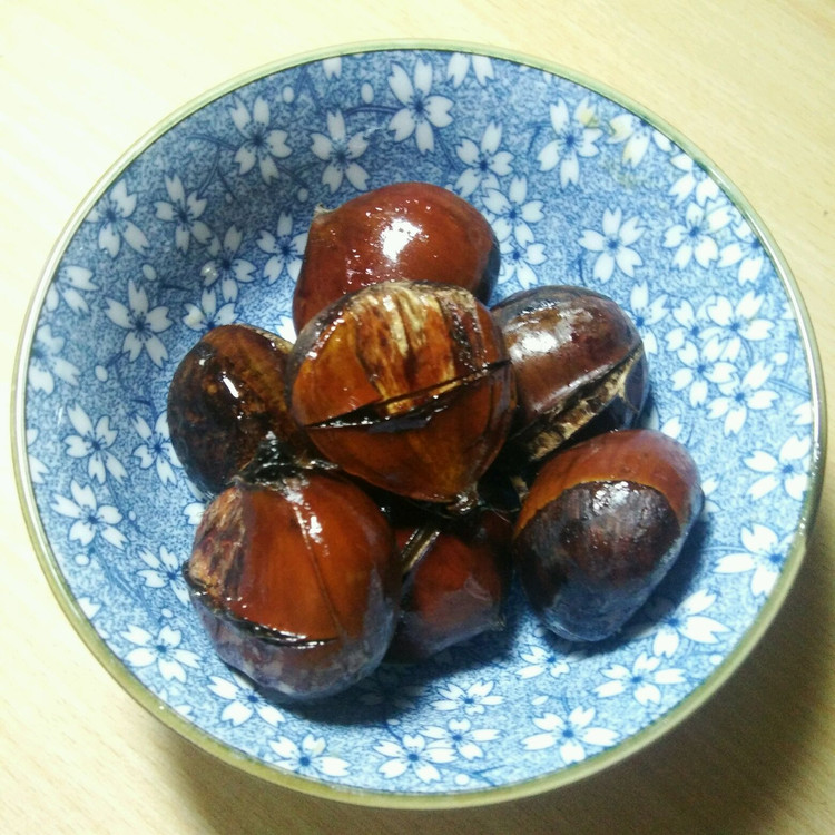 ［宿舍美食］电饭煲板栗的做法