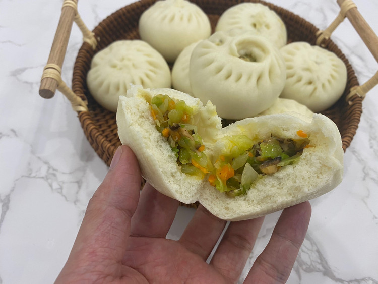 温州素菜包的做法