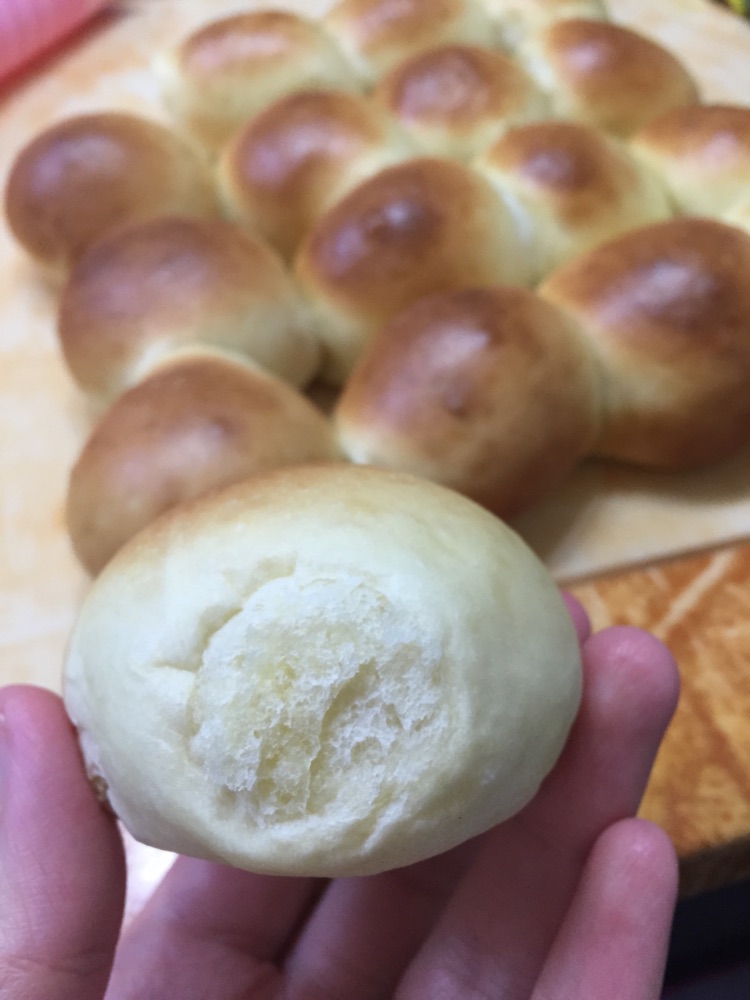 淡奶油小馒头的做法图解7