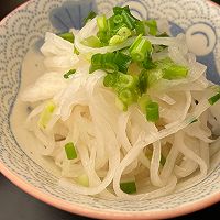 凉拌葱油萝卜丝-葱香扑鼻清爽脆口的做法图解12