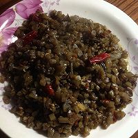 酸辣萝卜梗的做法图解1