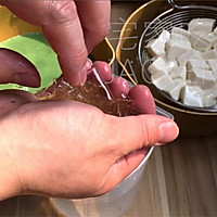 抹茶豆腐布丁，好吃又好做，抹茶脑袋可以制作起来。的做法图解9