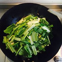 豆豉鲮鱼油麦菜的做法图解5