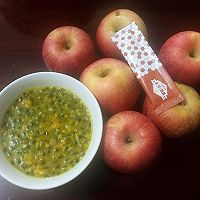 百香果苹果汁的做法图解1