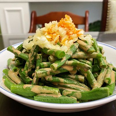 简单三步做出最受欢迎的麻酱豆角