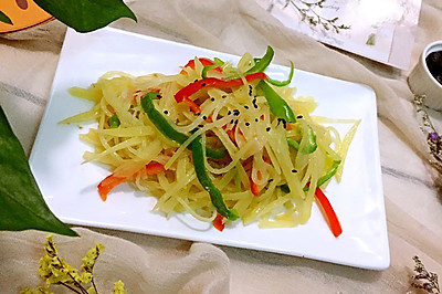双色土豆丝
