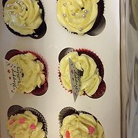 巧克力淡奶油cupcake的做法图解6