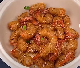 酥脆脆面条虾的做法