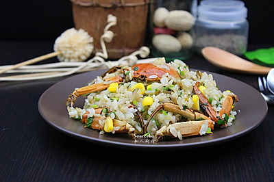 蟹炒饭