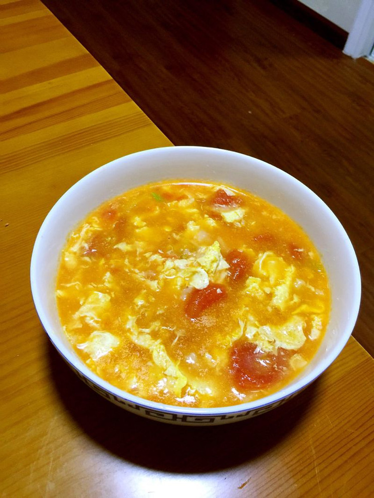 西红柿疙瘩鸡蛋汤的做法