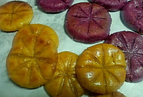 【阿苏】紫薯南瓜饼的做法