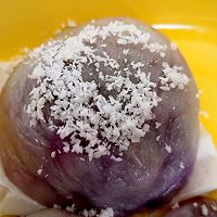 紫薯芋泥糯米团子的做法图解6